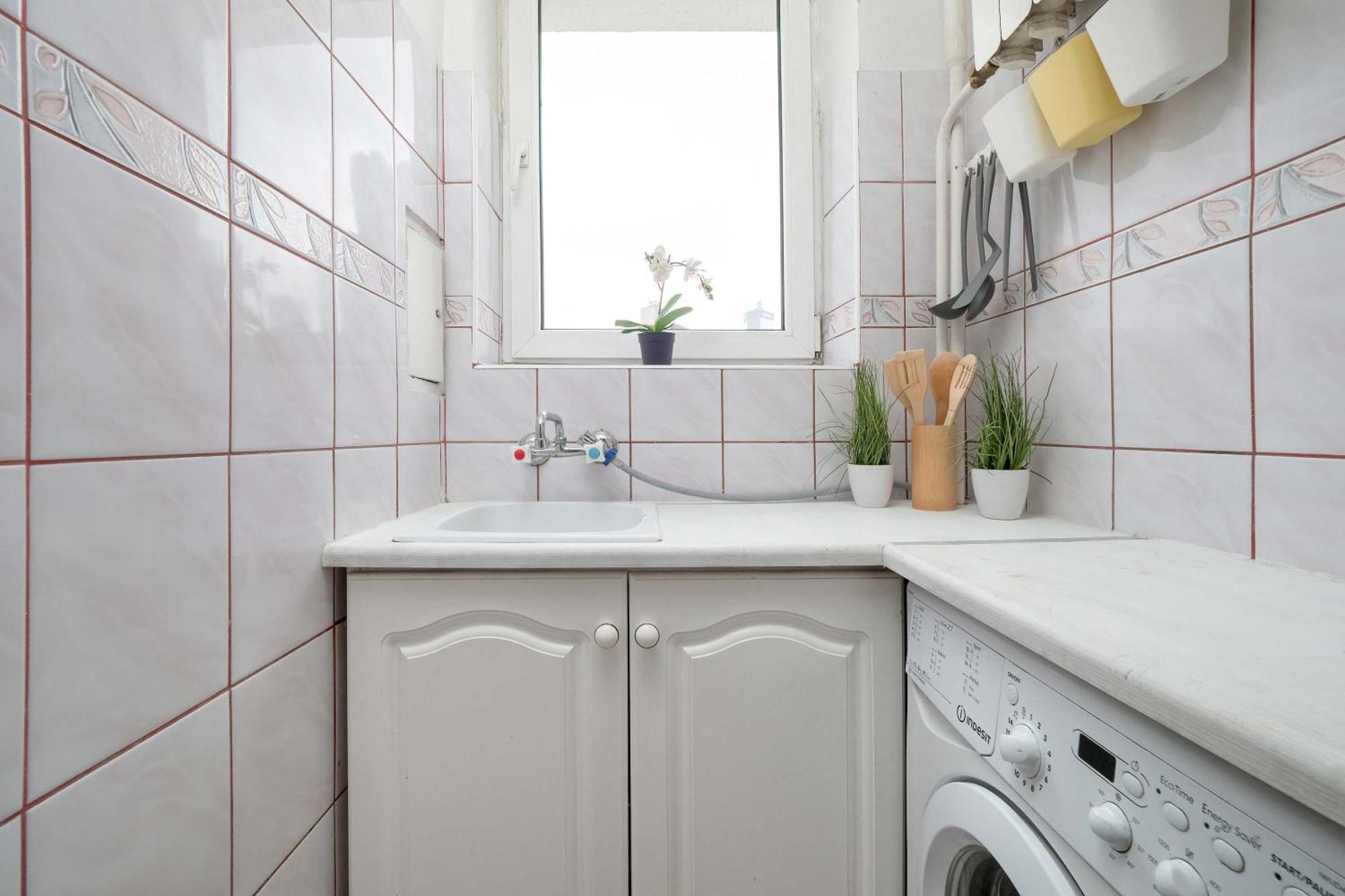 Apartmán Przytulne W Centrum Warszawy Z Widokiem Na Miasto, Wanna I Balkonem By Rent Like