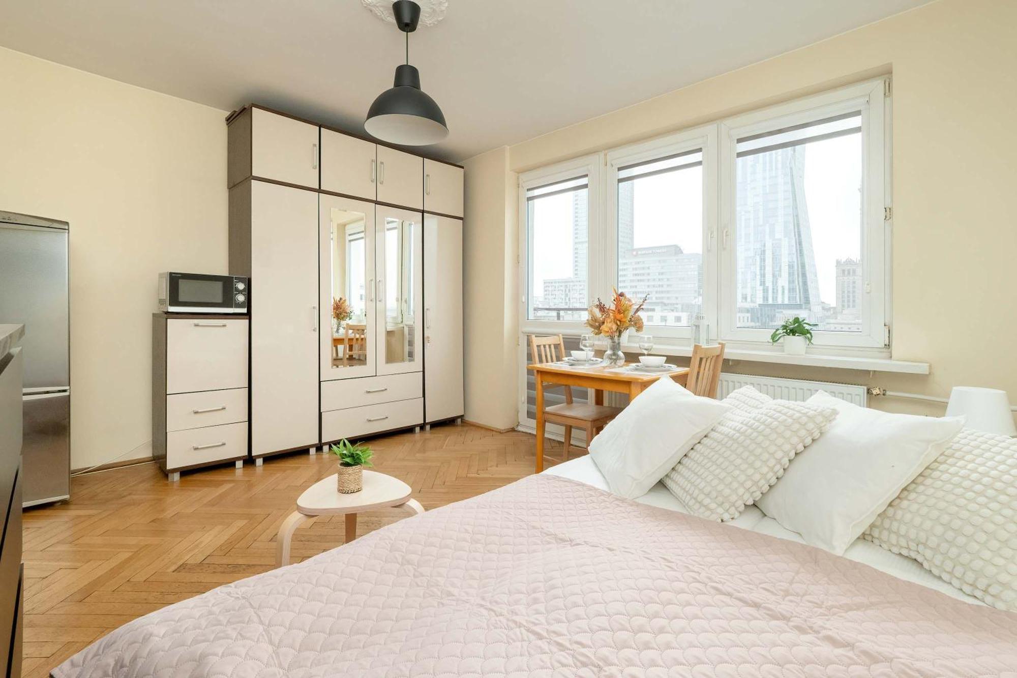 Przytulne W Centrum Warszawy Z Widokiem Na Miasto, Wanna I Balkonem By Rent Like Apartamento *